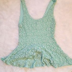 Pellum seafood blue/green tank